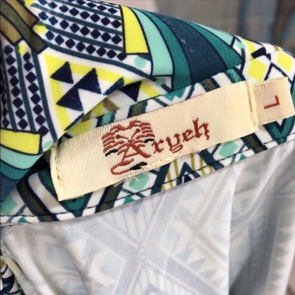 Patterned Aryeh Wrap Dress - Picture 2 of 8